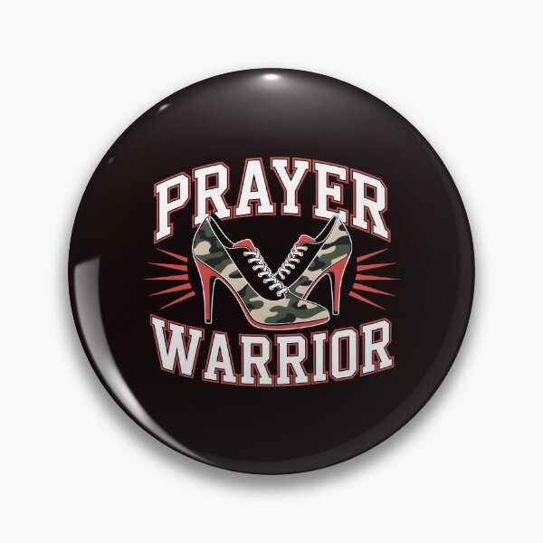 Item preview, Camo Heels Prayer Warrior – Christian Mom Prayer Warrior designed and sold by Redgiant87x.