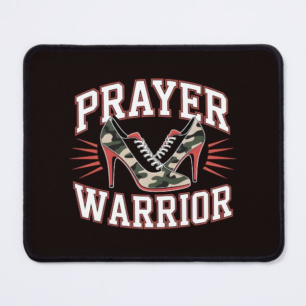 Item preview, Camo Heels Prayer Warrior – Christian Mom Prayer Warrior designed and sold by Redgiant87x.