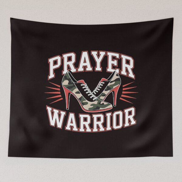 Item preview, Camo Heels Prayer Warrior – Christian Mom Prayer Warrior designed and sold by Redgiant87x.