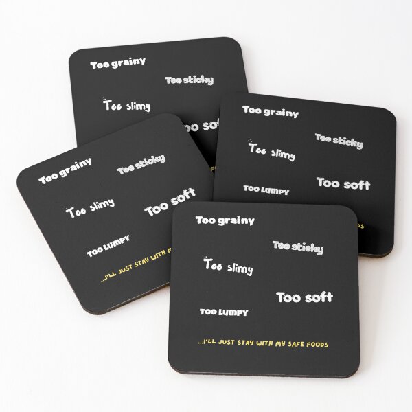 Item preview, Too Slimy, Too Sticky, Too Soft… I’ll Just Stay With My Safe Foods | ARFID  designed and sold by HiPatti.