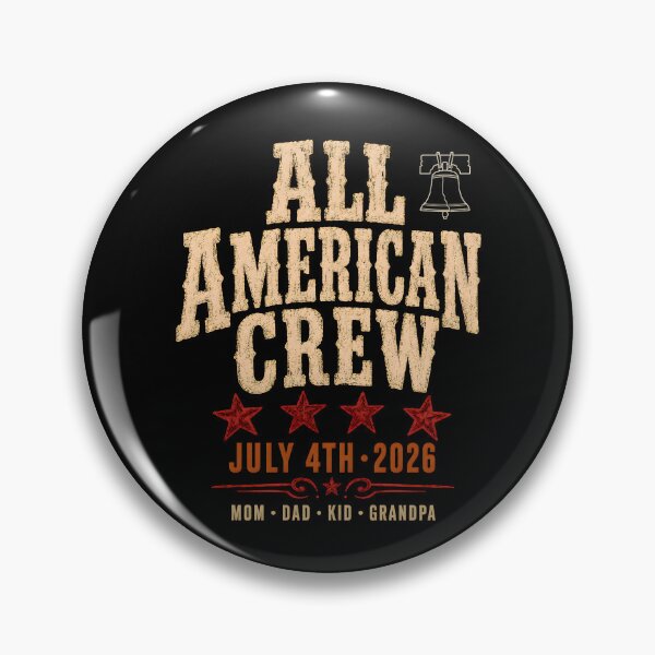 Item preview, Matching Family 4th of July Shirts 2026 - All American Crew Mom Dad Kid Grandpa designed and sold by Gabmod14.