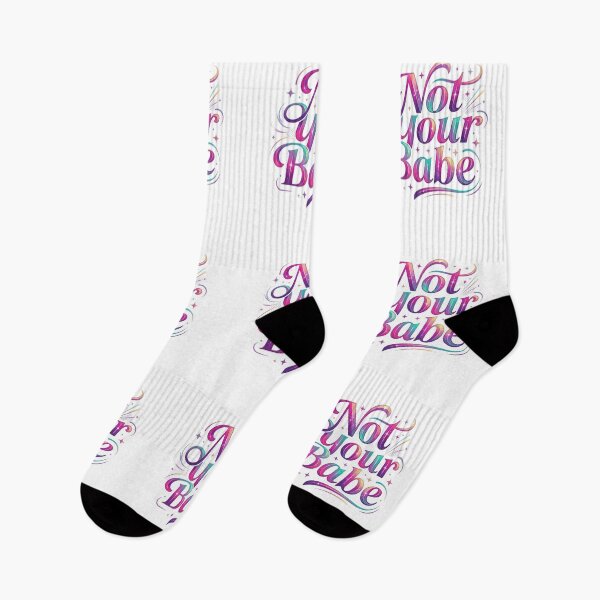 Item preview, not your babe, sarcastic humor, bae, babe, gf gift, bf gift designed and sold by TrueArtVibes.