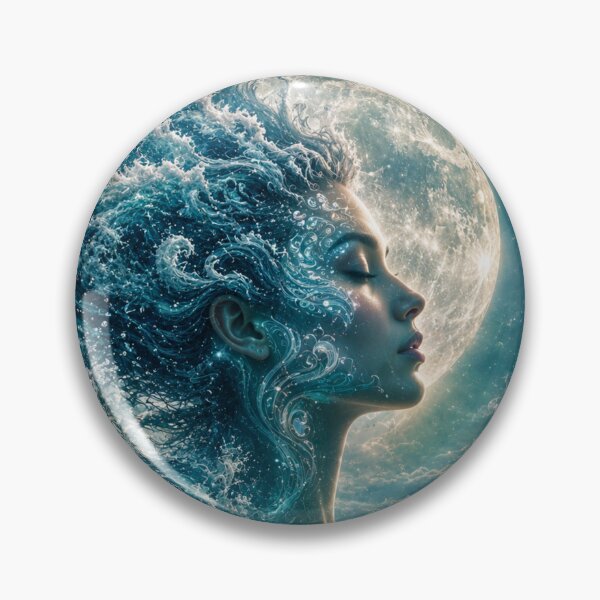 Item preview, Cancer Moon Goddess designed and sold by Vivanima.