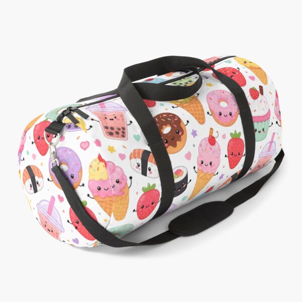 Item preview, Kawaii Cute Food Dessert Seamless Pattern Print designed and sold by Inkworksbyshery.
