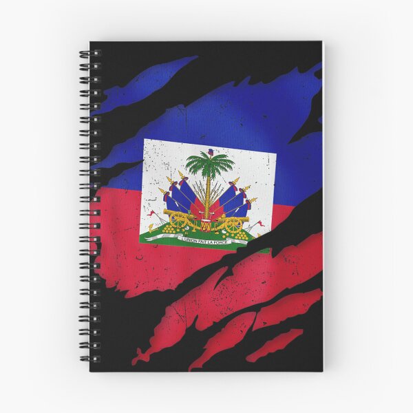 Item preview, Distressed Ripped Haiti Flag Design Haitian Pride and Heritage National Identity designed and sold by EricCotanori.