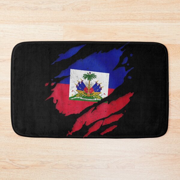 Item preview, Distressed Ripped Haiti Flag Design Haitian Pride and Heritage National Identity designed and sold by EricCotanori.