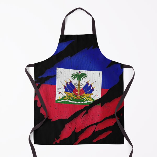 Item preview, Distressed Ripped Haiti Flag Design Haitian Pride and Heritage National Identity designed and sold by EricCotanori.
