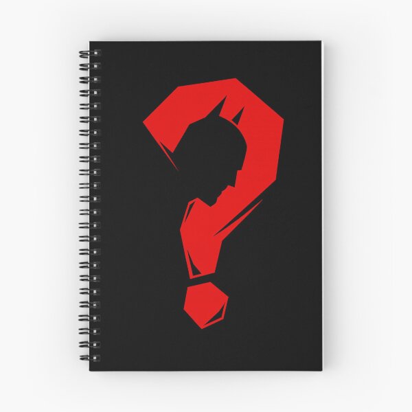 Item preview, Dark Hero Mystery Question Mark Geometric Red Graphic Art designed and sold by LoomisDreams.