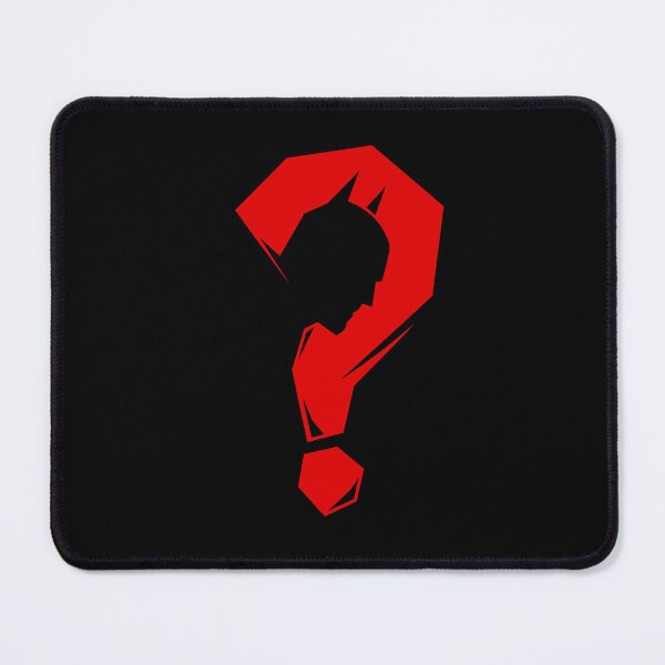 Item preview, Dark Hero Mystery Question Mark Geometric Red Graphic Art designed and sold by LoomisDreams.