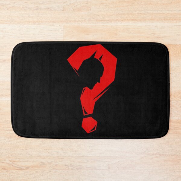 Item preview, Dark Hero Mystery Question Mark Geometric Red Graphic Art designed and sold by LoomisDreams.