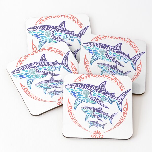 Item preview, Turtle Mosaic — Polynesian Fish Emblem designed and sold by Jandedan.