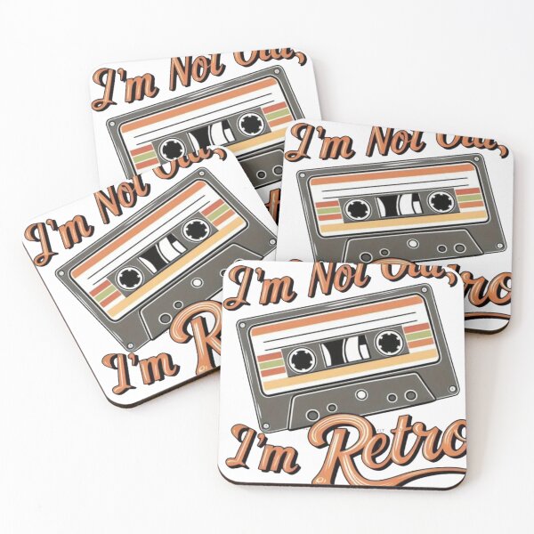 Item preview, i am not old i am Retro Sticker Design Tee ! Rock vintage vibes with a wink — our “I’m Not Old I’m Retro” sticker-style tee designed and sold by Ulikedigital14.