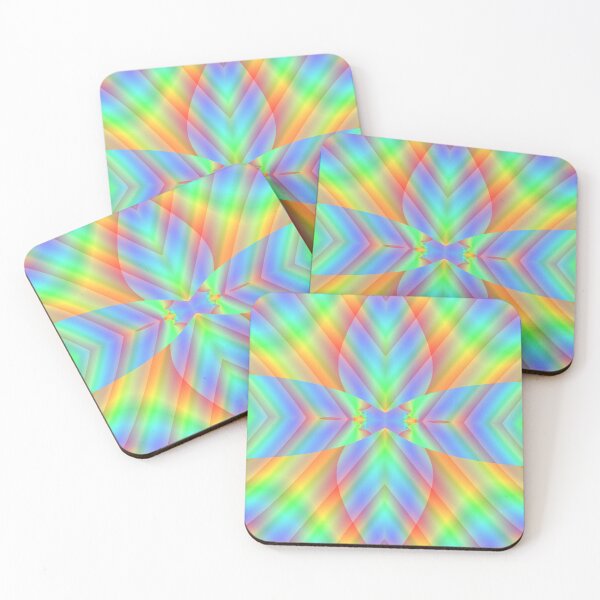 Item preview, Abstract Rainbow Flower designed and sold by CVHomeDecor.