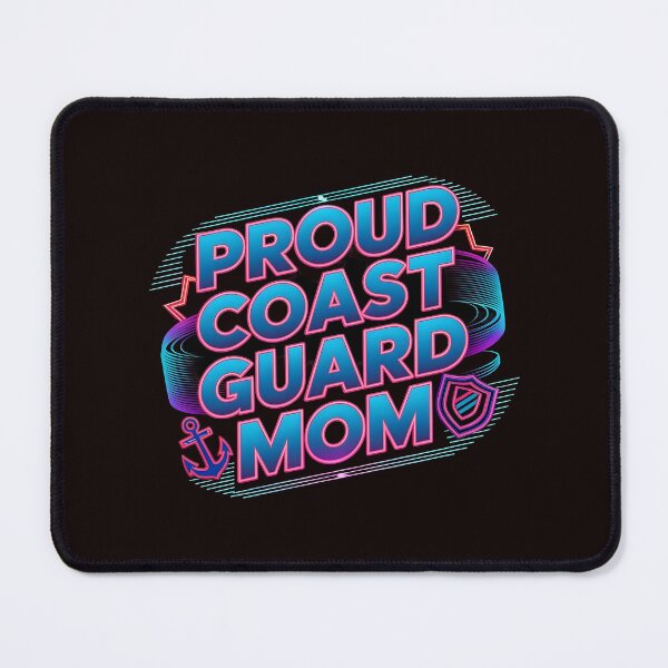 Item preview, Proud Coast Guard Mom – Patriotic Military Family Apparel for Coast Guard Mother designed and sold by Redgiant87x.