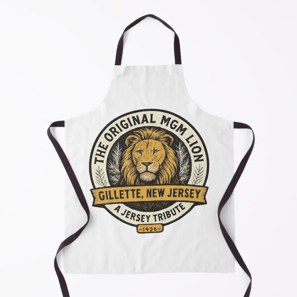 Item preview, The Original MGM Lion Gillette New Jersey Vintage Tribute designed and sold by The-HistoryGirl.