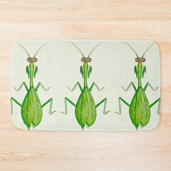Item preview, Praying mantis - hand-painted with watercolor.  designed and sold by Greitas.
