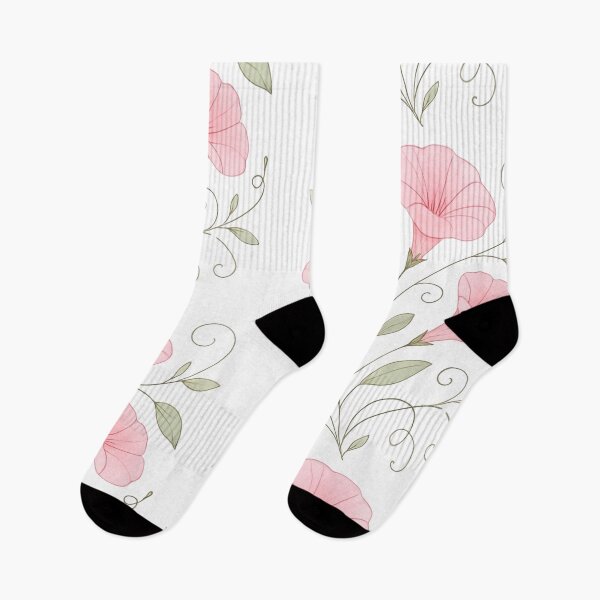 Item preview, Pink morning glory flower  designed and sold by uunaa.