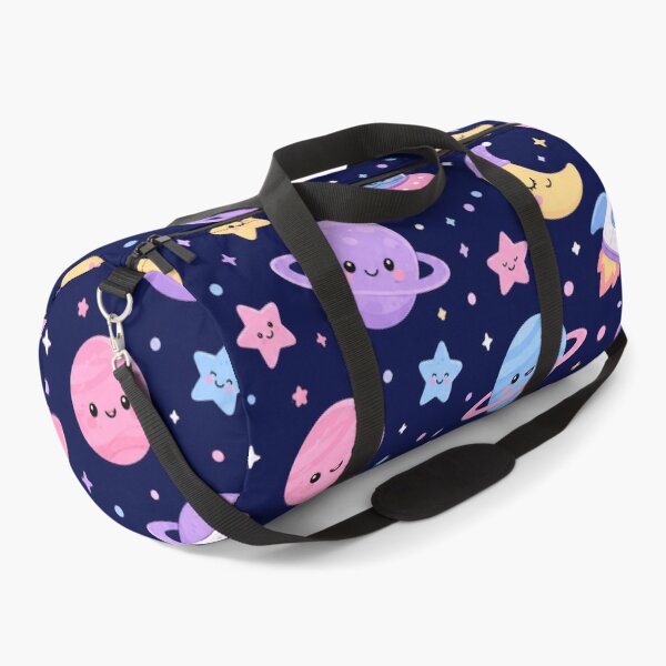 Item preview, Kawaii Space Cute Planet Star Seamless Pattern Print designed and sold by Inkworksbyshery.