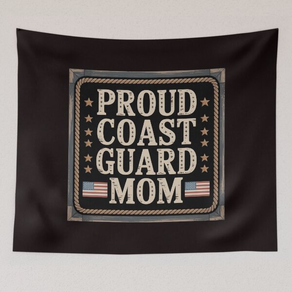 Item preview, Proud Coast Guard Mom – Coast Guard Pride Military Mom designed and sold by Redgiant87x.