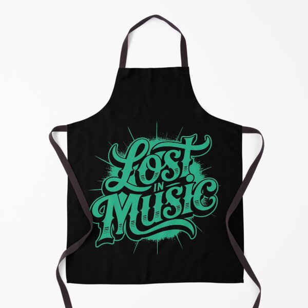 Item preview, Lost In Music – Retro Music Lover Typography Design designed and sold by TipTop GFX.