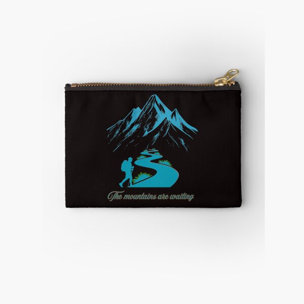 Item preview, The Mountains Are Waiting – Hiking Adventure Nature Graphic Tee designed and sold by Tadeusz1.