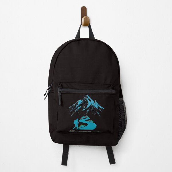 Item preview, The Mountains Are Waiting – Hiking Adventure Nature Graphic Tee designed and sold by Tadeusz1.