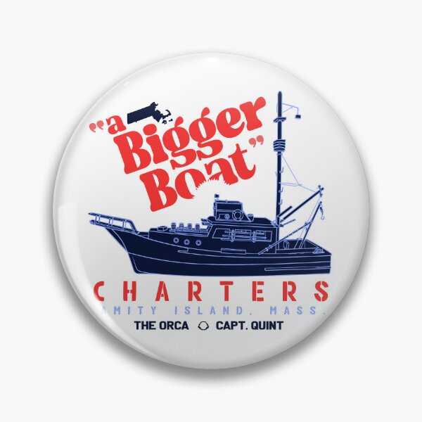 Item preview, Quint's A Bigger Boat Charters - Amity Island designed and sold by darklordpug.