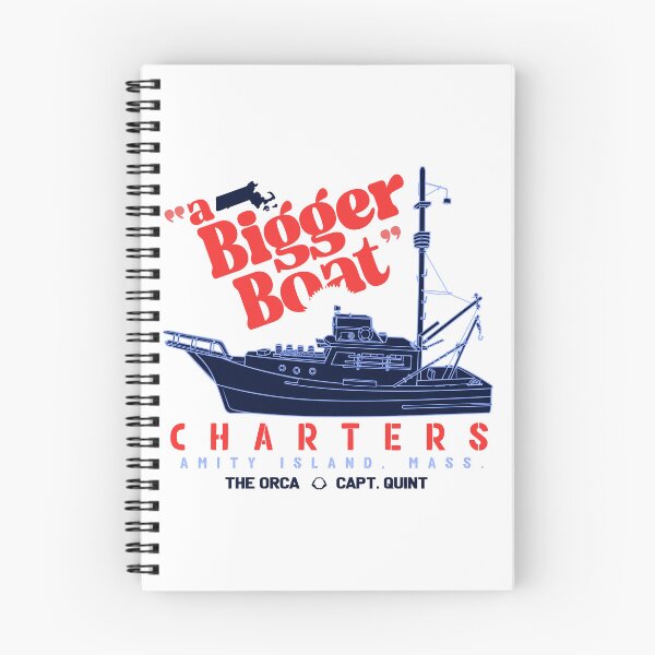 Item preview, Quint's A Bigger Boat Charters - Amity Island designed and sold by darklordpug.