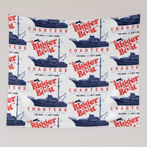 Item preview, Quint's A Bigger Boat Charters - Amity Island designed and sold by darklordpug.