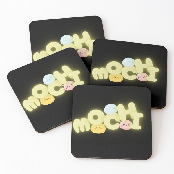 Item preview, Cute Kawaii Mochi Characters Pastel Font Graphic designed and sold by thazinart.
