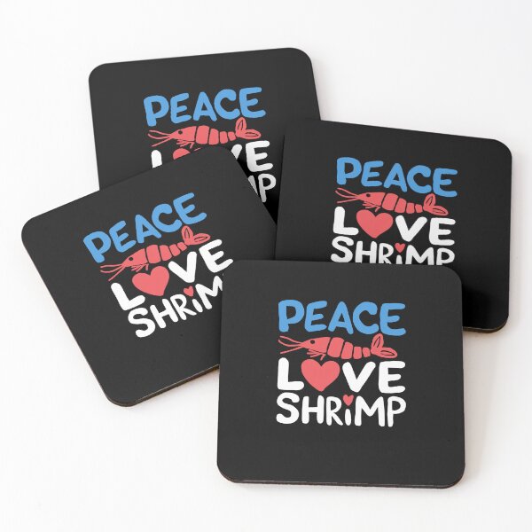 Item preview, Peace Love Shrimp Bold designed and sold by SiarheiYur.