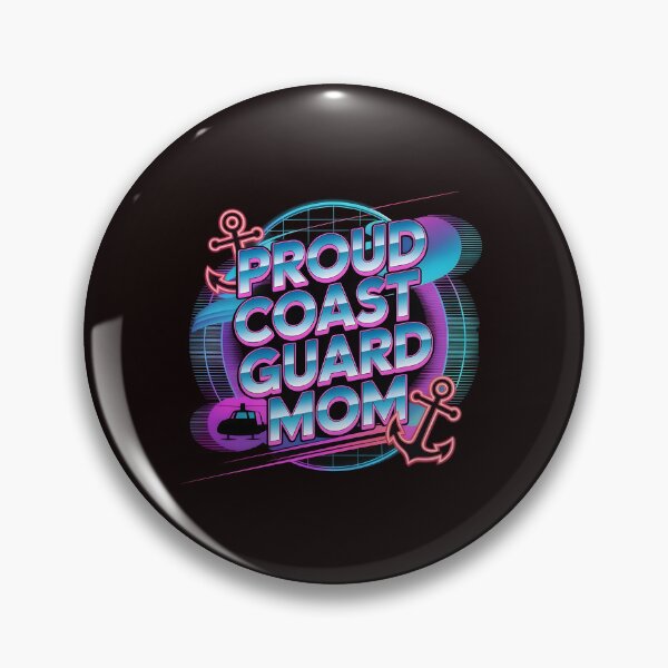 Item preview, Proud Coast Guard Mom – Patriotic Coast Guard Mother Support designed and sold by Redgiant87x.