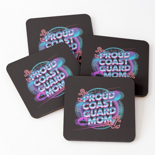 Item preview, Proud Coast Guard Mom – Patriotic Coast Guard Mother Support designed and sold by Redgiant87x.