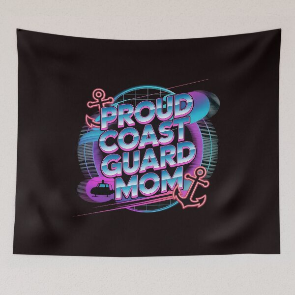Item preview, Proud Coast Guard Mom – Patriotic Coast Guard Mother Support designed and sold by Redgiant87x.