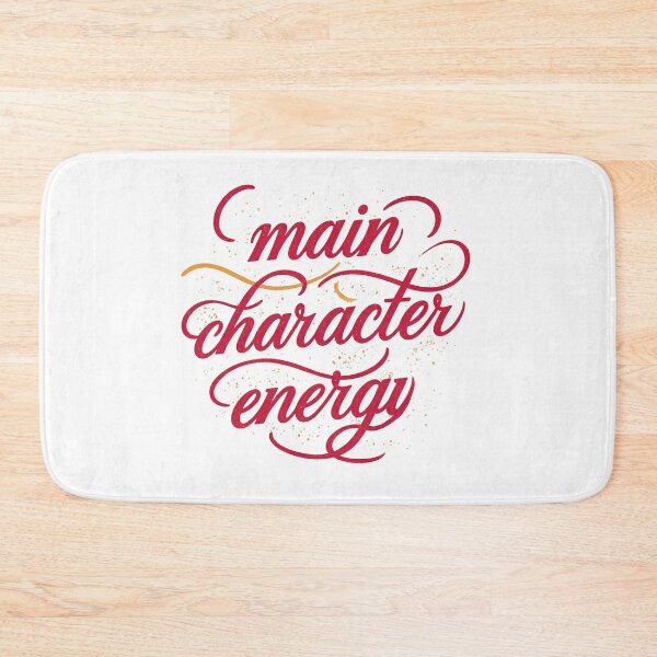 Item preview, Main Character Energy - cursive designed and sold by Stefrait-7.