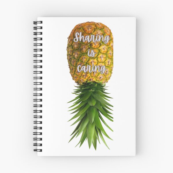 Item preview, Sharing is Caring Upside Down pineapple, Alternative Lifestyle, Stickers and stuff designed and sold by Smallfish1274.