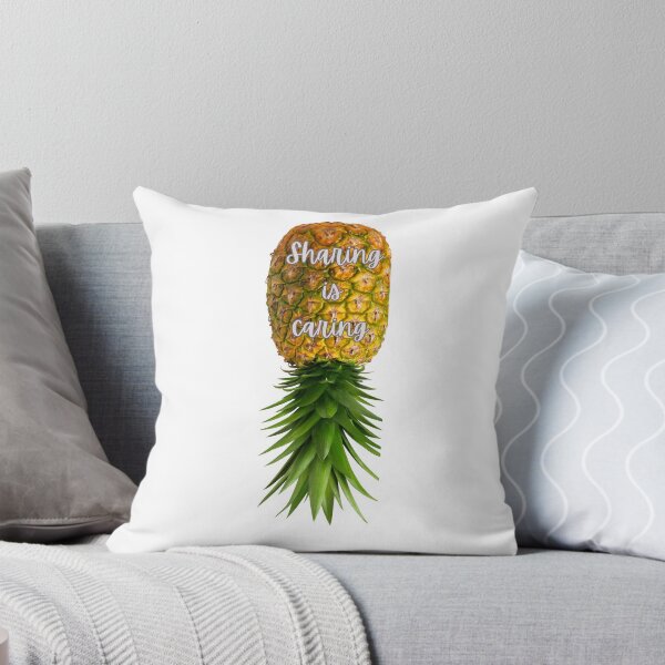 Item preview, Sharing is Caring Upside Down pineapple, Alternative Lifestyle, Stickers and stuff designed and sold by Smallfish1274.