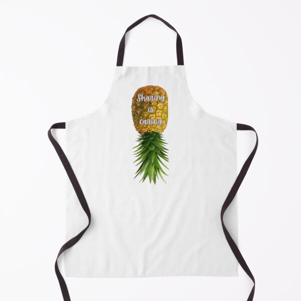 Item preview, Sharing is Caring Upside Down pineapple, Alternative Lifestyle, Stickers and stuff designed and sold by Smallfish1274.