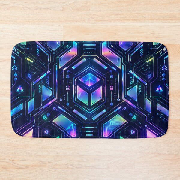 Item preview, HoloNeon Circuit Pattern designed and sold by IGLCreative.