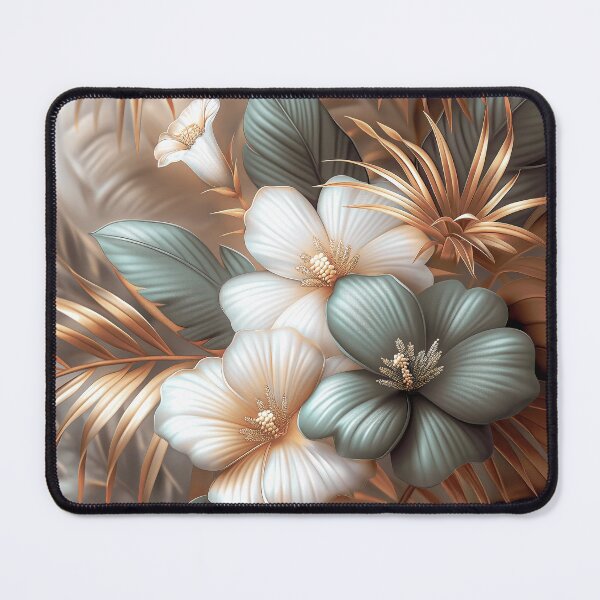 Item preview, Tropical Flowers and Palm Leaves designed and sold by MargaretWiktor.