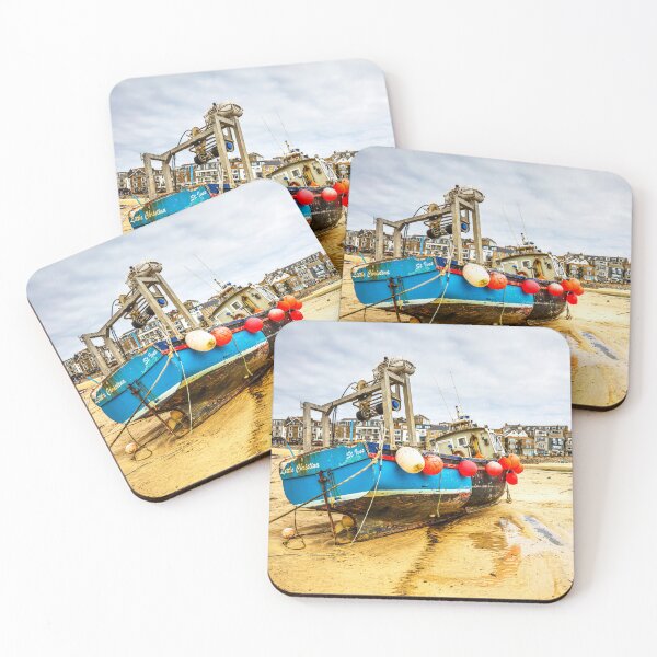 Item preview, St Ives Harbour at Low Tide, Cornwall, England designed and sold by Paul Thompson Photography.