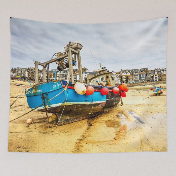 Item preview, St Ives Harbour at Low Tide, Cornwall, England designed and sold by Paul Thompson Photography.