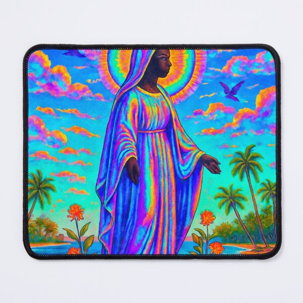 Item preview, The Black Madonna of the Ivory Coast designed and sold by asanaworld.