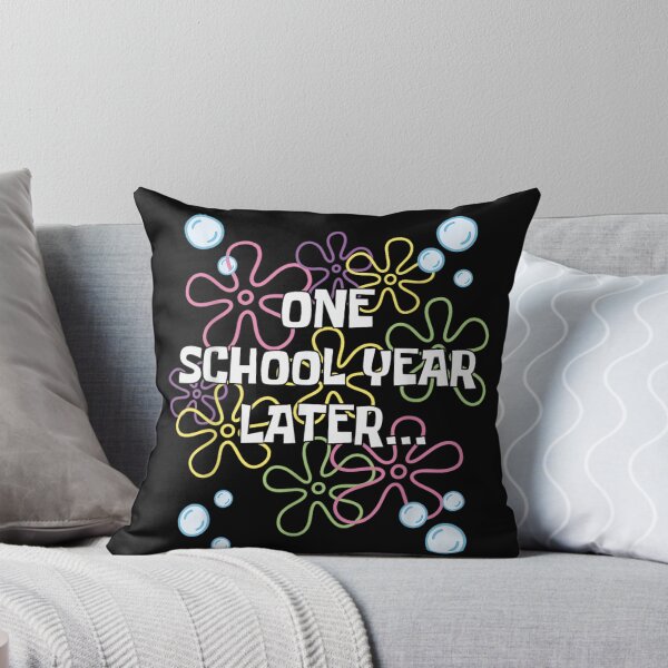 Item preview, One School Year Later Funny Spongebob Inspired Time Card Teacher Student Design designed and sold by LakenDraphil.