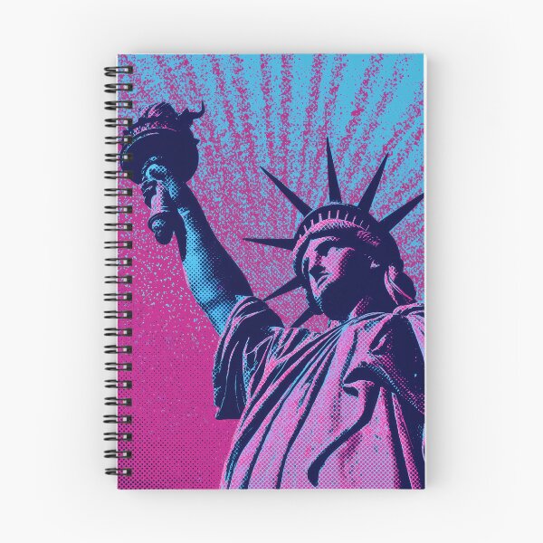 Item preview, Neon Pop Art Statue of Liberty designed and sold by ClubVacay.