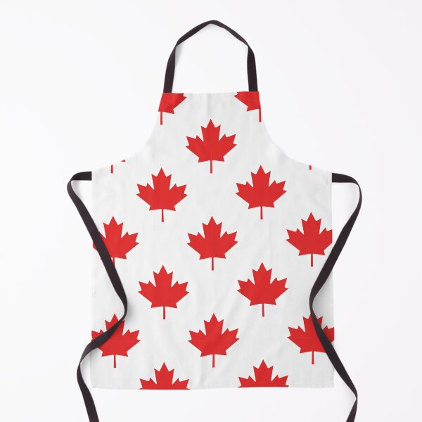 Item preview, Canada Maple Leaf Red White Clean Seamless Pattern designed and sold by DaVinciFeather.