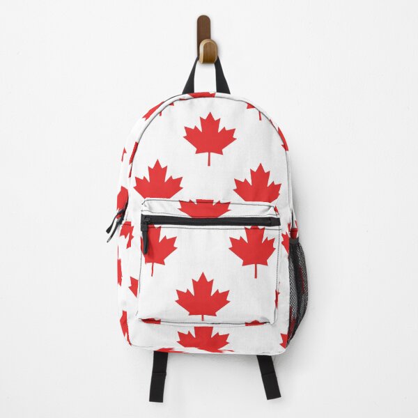 Item preview, Canada Maple Leaf Red White Clean Seamless Pattern designed and sold by DaVinciFeather.