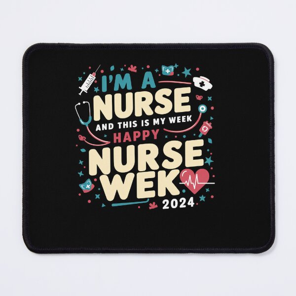 Item preview, Nurse Week Happy 2024 designed and sold by SiarheiYur.