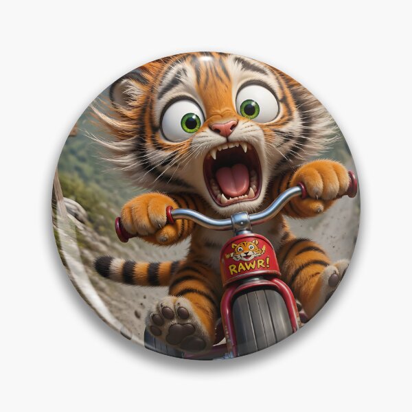 Item preview, Tiger on Trike designed and sold by sigmaartstudio.