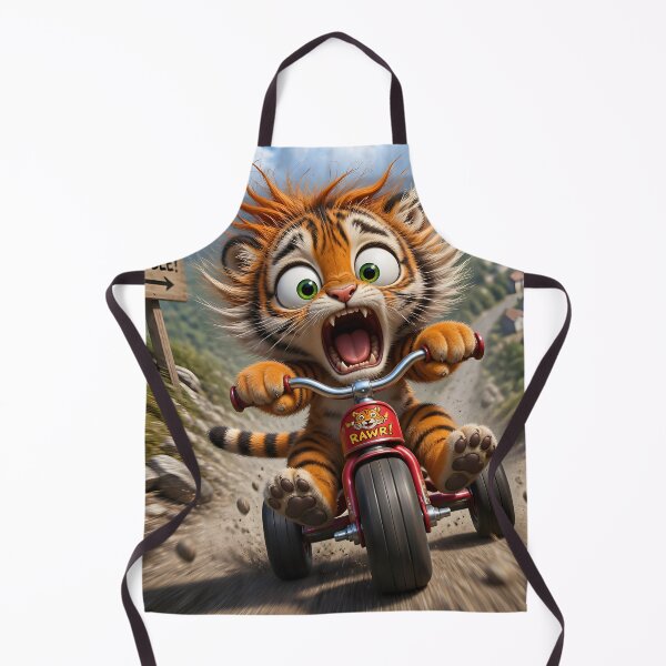 Item preview, Tiger on Trike designed and sold by sigmaartstudio.